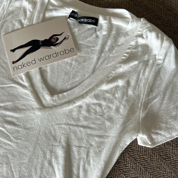 Naked Wardrobe V Neck Bodysuit - Picture 5 of 5